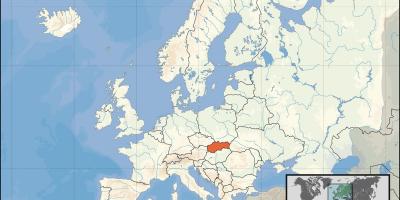 Slovakkia asukoha kohta world map